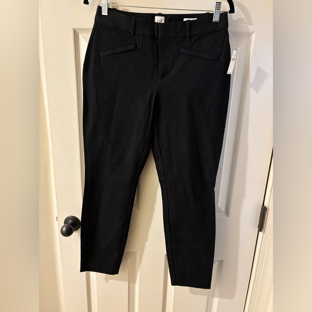GAP Black Curvy Signature Skinny Ankle Pants NWT Size 6